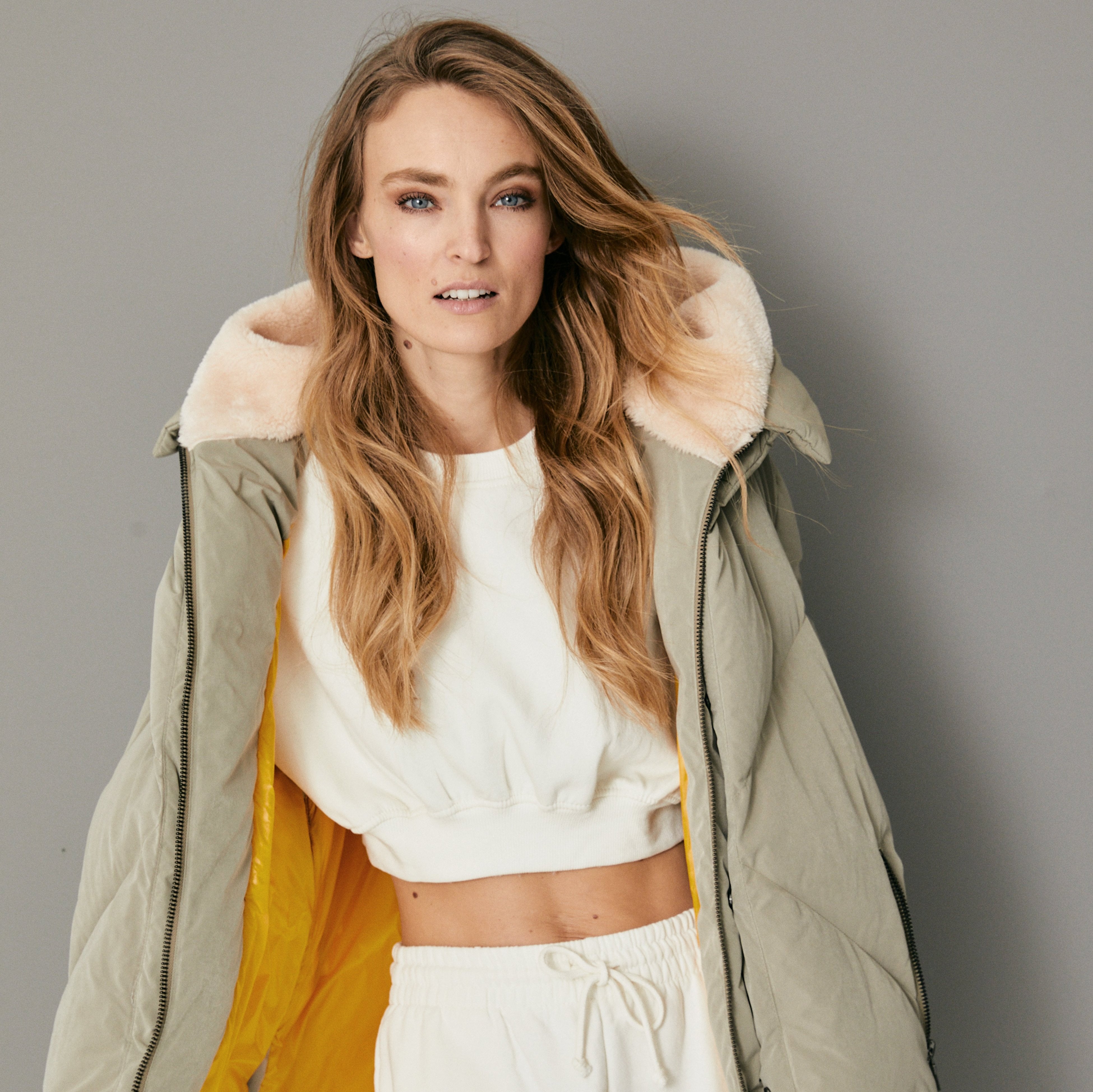Parka blonde n8 hotsell